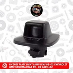 License Plate Light Lamp Lens 88-02 Chevrolet Gmc Sonoma Rear 99 00 Cadillac. Fixed Price $20.56.