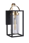 Used Craftmade Lighting ZA4824-MNSB Neo 1 Outdoor Wall Lantern. Fixed Price $173.40.