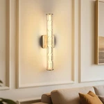 Pack 20" Elegant Wall Lamp Clear Wave Glass Shade Sconce Vanity Light Fixture. Fixed Price $145.99.