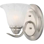 Volume Lighting Trinidad 1-LIGHT Brushed Nickel Bath/vanity Wall Mount Sconce. Fixed Price $11.99.