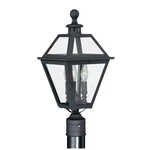 Vaxcel Lighting T0082 Black Nottingham 3-LIGHT Outdoor Post. Fixed Price $229.99.