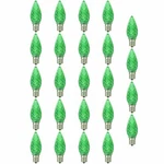 24 Pack Sunlite Led C9 0.4W Green Colored Decorative Chandelier Light Bulb. Fixed Price $50.67.