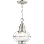 Livex Lighting 26910-91 Newburyport Outdoor Pendant Chandeller Brushed Nickel. Fixed Price $279.97.