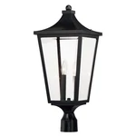 Maxim 40230CL Sutton Place Vivex Light 24" Tall Post - Black. Fixed Price $193.80.