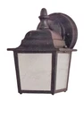 Outdoor Led Porch Light 9" Frosted Glass Wall Sconce Dark Bronze Maxim 66924EB. Fixed Price $24.00.