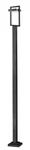 Luttrel 1-LIGHT Outdoor Post Mounted Fixture In Black. Fixed Price $876.00.