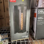Globe Electric Beckham 1-LIGHT Black Outdoor Wall Lantern Sconce. Fixed Price $80.00.