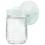 Nuvo 60-112 Light 6" Outdoor White Mason Jar With Clear Glass (2 Pack). Fixed Price $29.99.