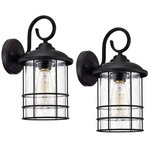 Micsiu 12 Inch Outdoor Wall Lantern Pack, Anti-rust Exterior Sconce Wi.... Fixed Price $144.92.