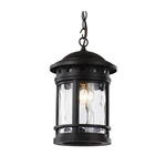 Trans Globe Boardwalk 15" Light Outdoor Hanging Lantern, Black/water - 40375BK. Fixed Price $144.99.