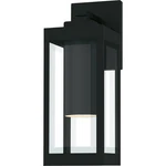 Earth Black Led Outdoor Wall Lantern From The Westover Collection. Fixed Price $119.99.
