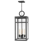 Hinkley Lighting Porter 4 Hanging Lantern Aged Zinc- 2808DZ. Fixed Price $764.15.