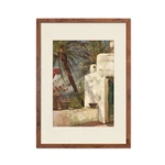 Palmenterrasse Capri Framed Wall Art Print Poster Painting Italy Palms Amalfi. Fixed Price $67.28.