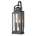 Hinkley Lighting 2 Revere Outdoor Wall Mount, Blackened Brass - 1184BLB. Fixed Price $699.00.