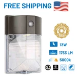Led Mini Wall Pack Light 13W 1753LM 5000K Outdoor Security Entrance Photocell. Fixed Price $19.99.