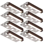 Leonlite 8-PACK 7 Inch Led Hardscape Lighting, Update Retaining Wall Lights,. Fixed Price $215.80.