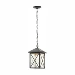 Home Decorators Wythe Hanging Lantern Light, Outdoor, Black, 1-LIGHT. Fixed Price $39.99.