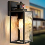 Brightever 13.6" Motion Sensor Outdoor Wall Sconce Lantern - Bronze. Fixed Price $38.43.