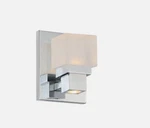 Wac Lighting WS-44505-CH Kube Led 6" Chrome Ada Wall Sconce. Fixed Price $52.15.