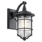 Kichler Lighting Royal Marine Collection 1-LIGHT Distressed Black Outdoor Wall. Fixed Price $262.95.