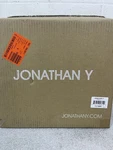 Jonathan Y Nate Medium 9.7 Black Integrated Led Outdoor Hardwired Cube Bubble. Fixed Price $23.96.