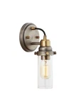Nib Austin Allen 9D300A 11 Inch One Light Wall Sconce Antique Nickel FLB-69. Fixed Price $51.99.