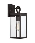 Meridian Modern Lt 10" Outdoor Wall Lantern, Bronze/clear - M50026ORB. Fixed Price $75.00.
