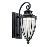 Kichler 49752BKTLED - Wakefield 22.5" High Outdoor Black Wall Lantern Light. Fixed Price $251.99.