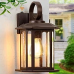 Myhxq 16.8 Large Dusk To Dawn Outdoor Wall Lights Brown Exterior Lighting. Fixed Price $72.90.