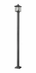 Z-lite 554PHMS-536P-ORB 1 Light Outdoor Post Mounted Fixture Aspen Collection. Fixed Price $776.00.