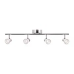 Afx GGEF0618L30D1PC Gage 4 Light Led Fixed Rail, Chrome. Fixed Price $149.00.