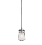 Kichler Lyndon Light Pendant Seeded Glass Brushed Aluminum 9.5". Fixed Price $89.00.