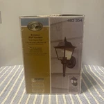 Hampton Bay Exterior Wall Lantern Rustic Bronze Finish 5.3 13.7 6.2 D. Fixed Price $21.00.