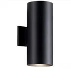 Kichler Independence 15 2-LIGHT Black Outdoor Wall Cylinder SCONCE(1-PACK). Fixed Price $44.99.