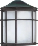 Nuvo 60-539 Light 10" Outdoor Textured Black Rectangle Cage Wall Fixture. Fixed Price $34.95.