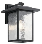 Kichler Capanna 16 In. 1-LIGHT Textured Black Outdoor Wall Mount Sconce. Fixed Price $129.86.