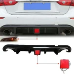 Glossy Black Rear Bumper Diffuser Lip Spoiler W/light For Infiniti Q50. Fixed Price $79.89.