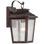 The Great Outdoors Irvington Manor 1 Light Wall Mount Chelesa Bronze Finish. Fixed Price $81.17.