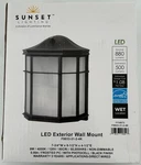 New Sunset Lighting Led Exterior Wall Mounts Matte Black 10 Available. Fixed Price $35.00.
