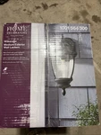 1-LIGHT Black Outdoor Exterior Wall Lantern Home Decorator's 1002 185 497 12.5. Fixed Price $40.57.