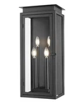 Z-lite 5018B-BK Nova 4 Light 25" Tall Outdoor Wall Sconce In Black New. Fixed Price $314.99.