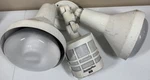 Heath Company Journeyman Outdoor Motion Sensor Flood Light Fixture Dual Head. Fixed Price $39.95.