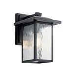 Kichler 49925 Bkt Capanna 1-LIGHT 13" Tall Outdoor Wall Textured Black. Fixed Price $34.97.