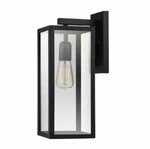Hampton Bay Hurley Black Modern Indoor/outdoor 1-LIGHT Wall Sconce. Fixed Price $54.95.
