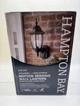 Hampton Bay Alexandria 17.3 In. Dusk-to-dawn Motion Sensing Lantern HBI-4192-BK. Fixed Price $27.95.