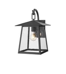 Z-lite 5015S Rainer 15" Tall Marine Grade Outdoor Wall Sconce Black. Fixed Price $222.00.