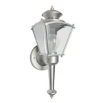 Designers Fountain Beveled Glass 5" Wall Lantern, Pewter 30223-PW. Fixed Price $54.99.