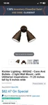 Kichler 6052 Az Bronze 2-LIGHT 11" Indoor/outdoor Wall. Fixed Price $50.00.