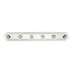 Hampton Bay 36 In. 6-LIGHT Chrome Finish Vanity RS220121L6 New Lot 3776. Fixed Price $36.25.