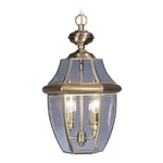 Livex Lighting Monterey Outdoor Chain Hang Antique Brass 2255-01. Fixed Price $293.96.